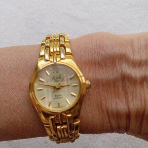 Ladies Kish Waterproof Watch GOLD